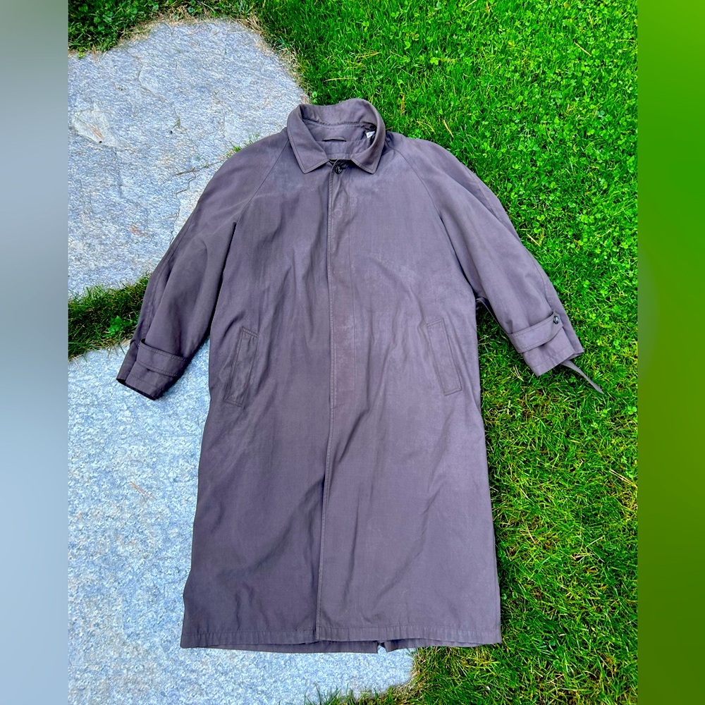 Vintage Evan Piccone Trench Coat 48 Long